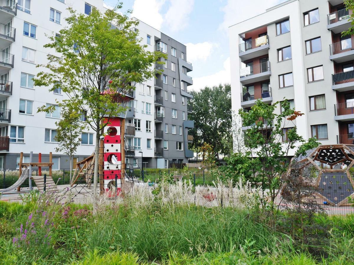Airport Residence Green Warschau Exterior foto